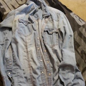 Denim Button Up
